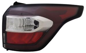 Feu arrière droit à LED pour FORD KUGA II phase 2 2016-2019, noir, Neuf