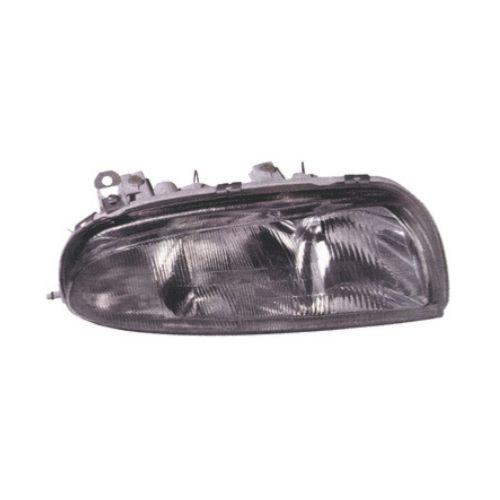 Phare avant droit  pour FORD FIESTA Mk4 phase 1 de 1996 à 1999, manuel/électrique, H7+H1, Neuf

Côté droit passager

Code OEM : 1042630