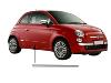 Moulure porte avant droite pour FIAT 500 phase 2 depuis 2015 >, baguette Neuve à peindre