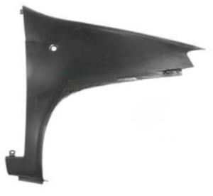 Aile avant droite pour FIAT PUNTO II phase 2, 2003-2009, trou feu clignotant, Neuve à peindre