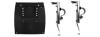 Pare-boue arrière pour IVECO STRALIS 2007 2007-2017, noir, avec kit de supports, Neuf