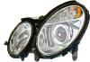 Phare Optique avant gauche lectrique pour MERCEDES CLASSE E (W211) de 2002  2006, H7+H7, Neuf