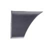 Moulure bouchon latrale sur aile arrire gauche pour RENAULT MASTER III phase 1, 2010-2014, Noire 21x19 cm, Neuve
