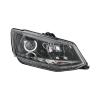 Phare principal avant droit pour SKODA FABIA III phase 1 2015-2018, H7+H7, �lectrique, avec moteur, avec feu de jour, noir, LED, Neuf