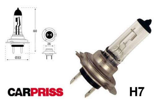 Ampoule Phare Projecteur H7 - 55w - 12V Neuve automobile