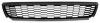 Grille de calandre infrieure pour VOLKSWAGEN POLO V phase 1, 2009-2014, noire, pare chocs avant