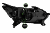 Phare gauche pour DACIA JOGGER depuis 2021, électrique, H7+H15, avec moteur, noir, Neuf