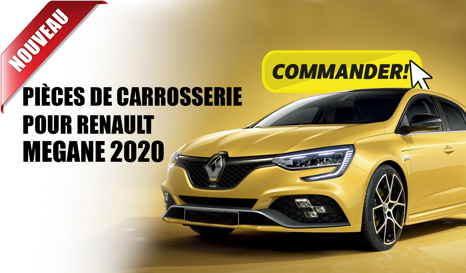 Pièces de carrosserie Renault Megane 2020 