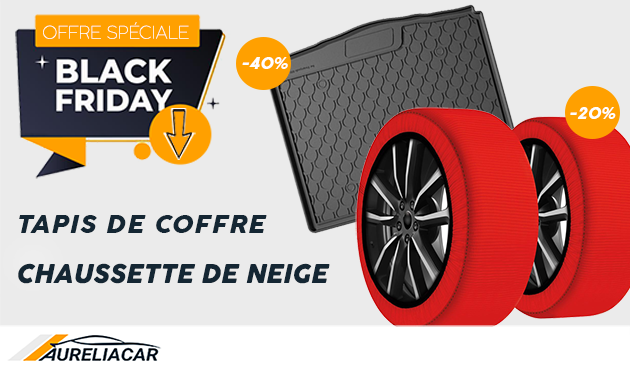 Black Friday Chaussettes  Neige & Tapis de Coffre Promo Offre Speciale
