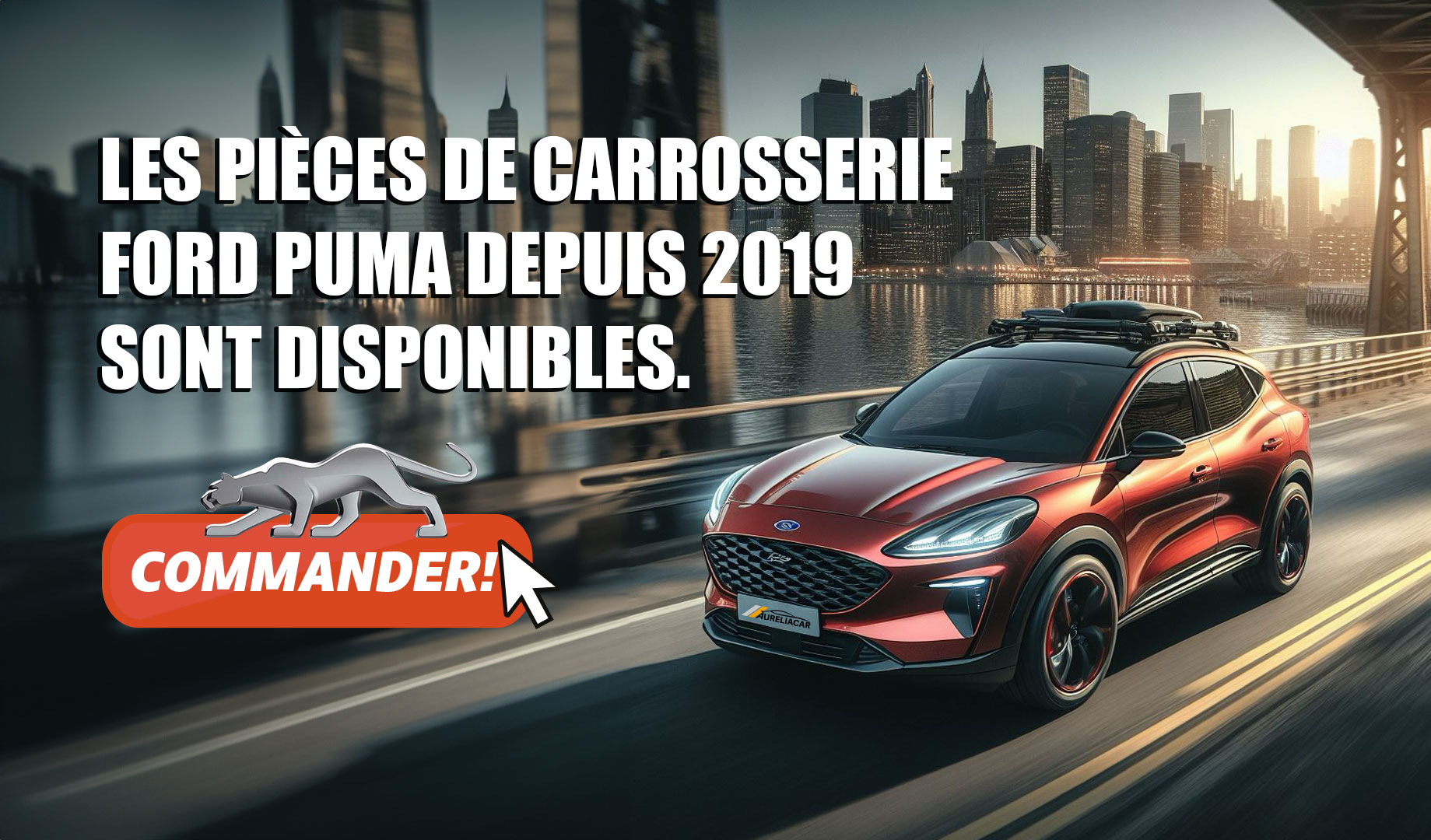 Pare Chocs Ford Puma Disponibles Pieces de Carrosserie Auto